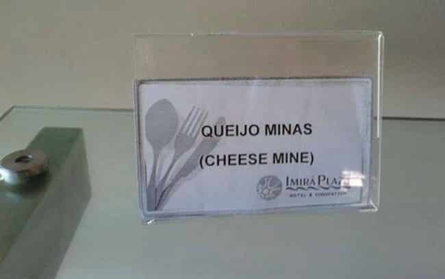 Os erros de tradução na culinária