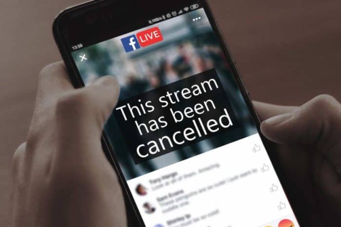 Combater o extremismo online cancelando streaming de video