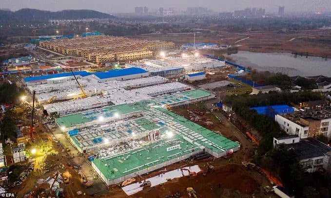 Brasil x China! Por que os chineses fizeram um hospital com 1.000 leitos em 10 dias e a gente aqui demora tanto? 3