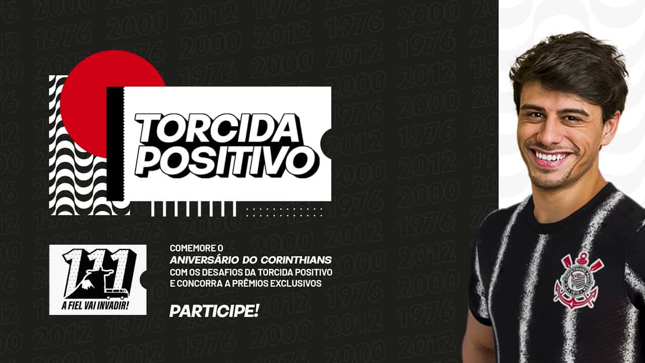 Campanha Torcida Positivo, concorra a mais de cem prêmios