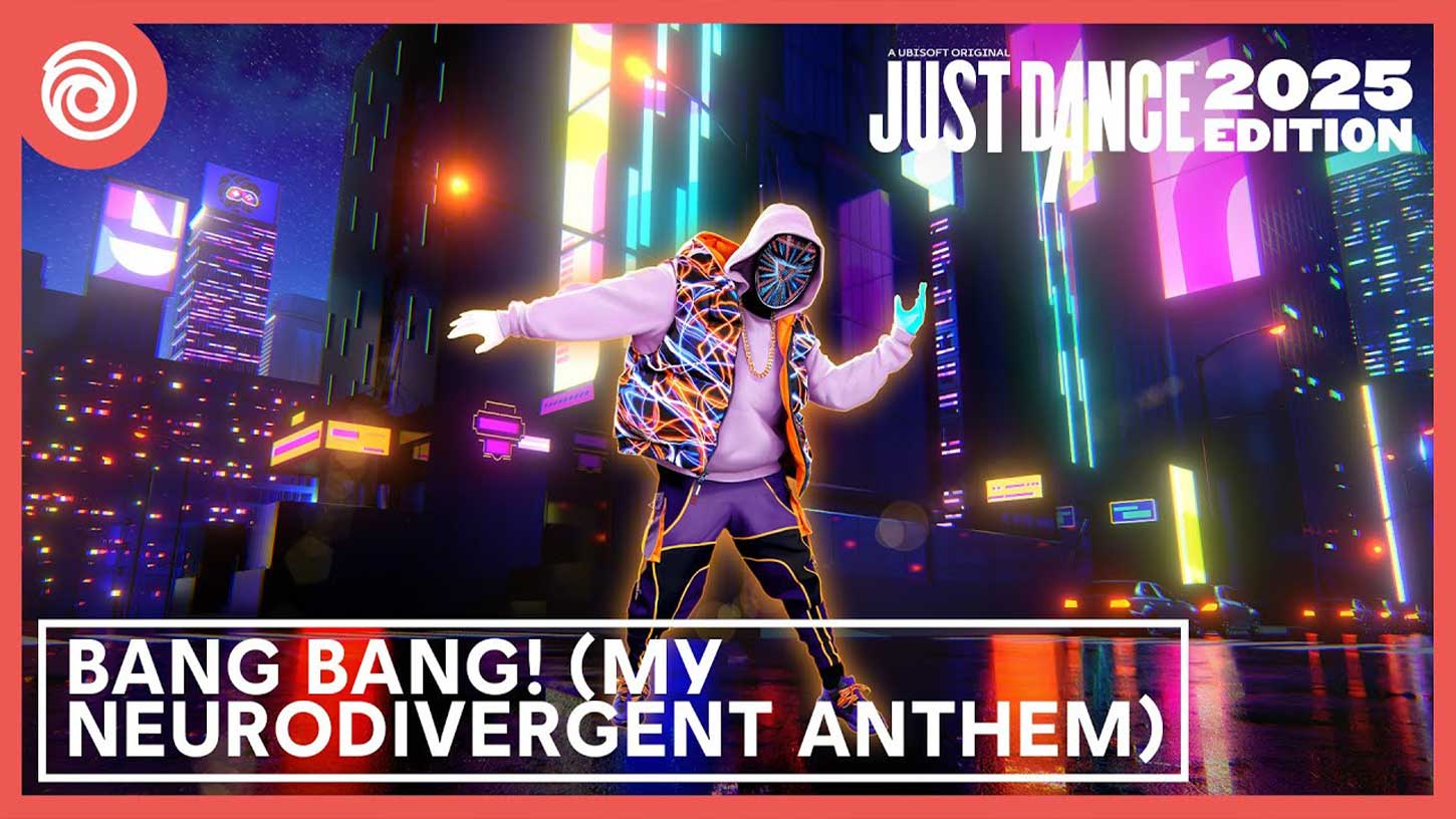 Just Dance 2025 reforça conscientização sobre TDAH com novo mapa dedicado ao tema