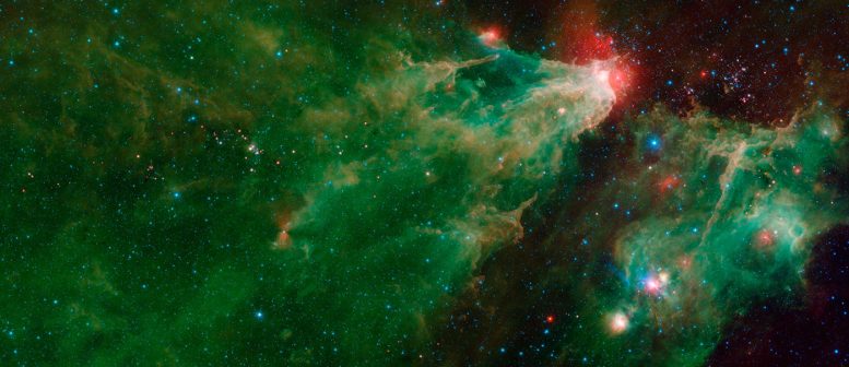 Retrato estelar capturado pelo Telescópio Espacial Spitzer 2