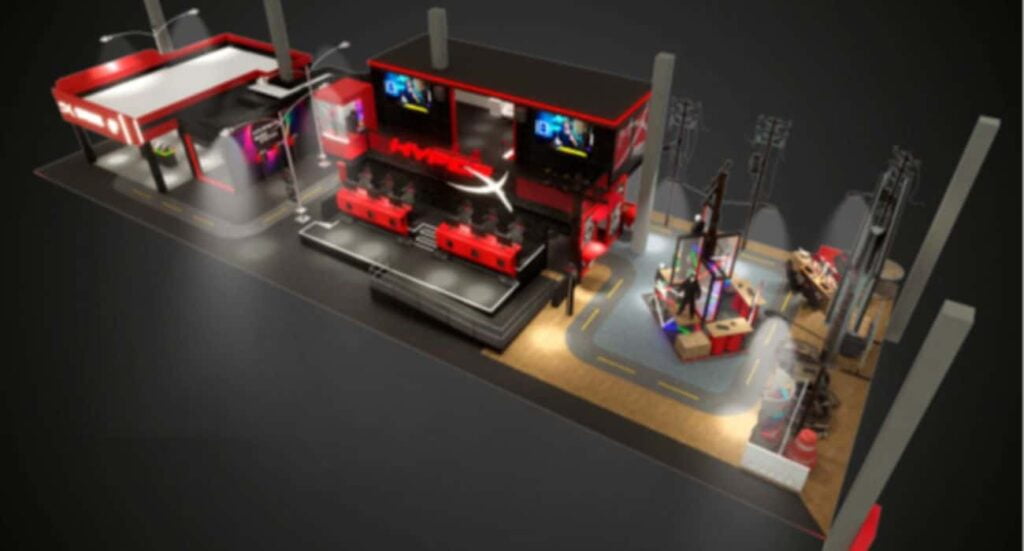 HyperX cria cidade gamer na Brasil Game Show 2022 com experiências interativas para o público ir além do jogo 1