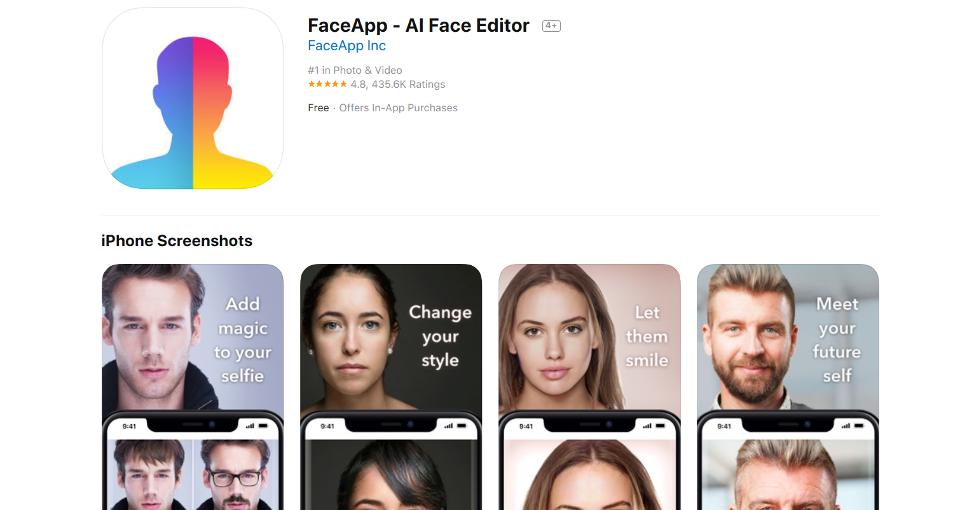 FaceApp foi um teste e não passamos